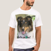 T-shirt de Sheltie (Devant)