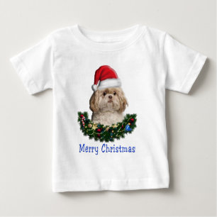 T-shirt de Shih-Tsu Dog Christmas