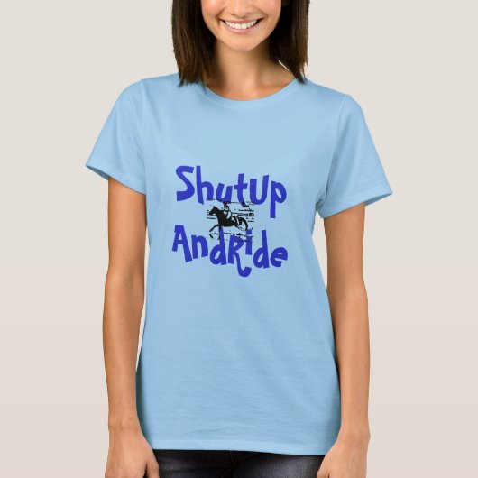 T-shirt de ShutUpAndRide (Devant)