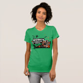T-shirt de sifflement de Halloween Wowe-e (Devant entier)