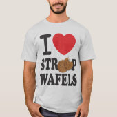T-shirt de signature d'iLoveStroopwafels.com (Devant)