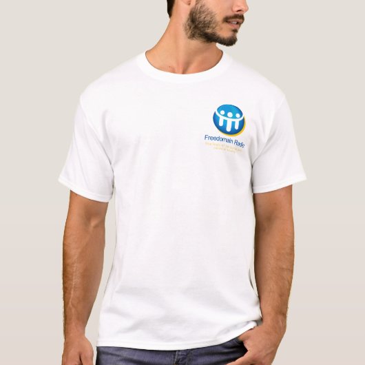 T-shirt "de silences inconfortables" de FDR (Devant)
