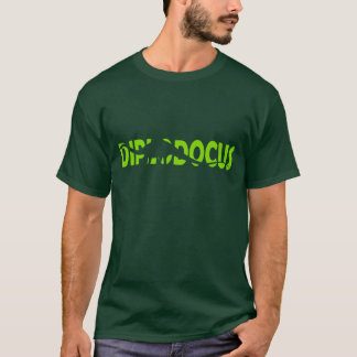 T-shirt de silhouette de Diplodocus