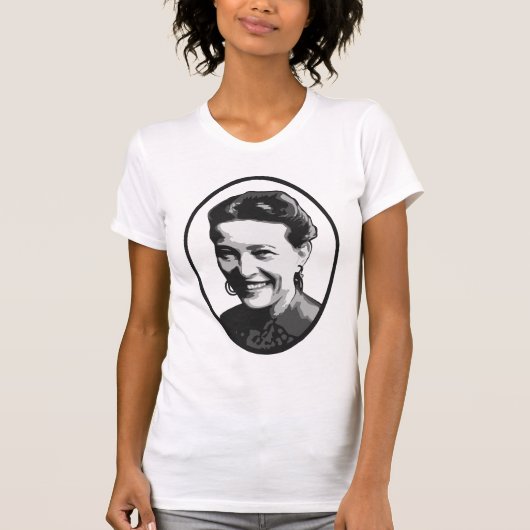 T-shirt de Simone de Beauvoir (Devant)