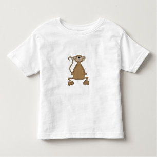 T-shirt de singe d'enfants en bas âge
