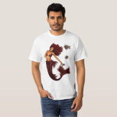 T-shirt de sirène (Devant entier)