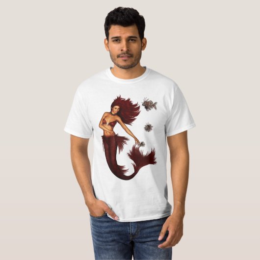 T-shirt de sirène (Devant entier)