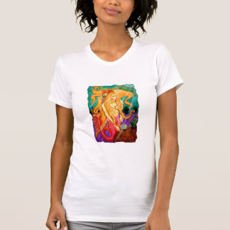 T-shirt de sirène de sirène de Sanibel