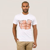 T-shirt de Six Pack (Devant entier)