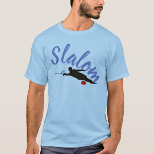 T-shirt de ski d'eau de slalom