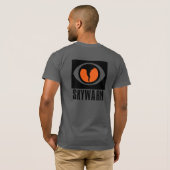 T-shirt de SKYWARN avec l'avant et le logo arrière (Dos entier)