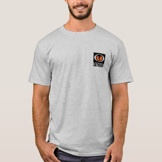 T-shirt de SKYWARN avec le logo sur l'avant (Devant)