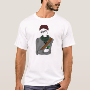 T-shirt de Slenderman de hippie