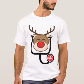 T-shirt de soins de renne (Devant)