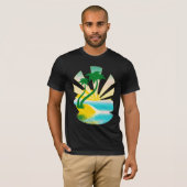 T-shirt de soleil d'été (Devant entier)