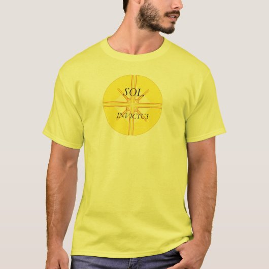 T-shirt de solénoïde Invictus (Devant)