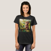 T-Shirt de solidarité avec Punch le Singe (Devant entier)