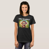 T-Shirt de solidarité avec Punch le Singe (Devant entier)