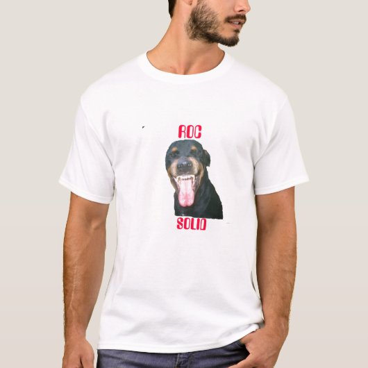 T-shirt de SOLIDE de ROC (Devant)