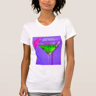 T-shirt de sommet de célébrité avec l'itinérai