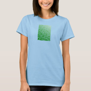 T-shirt de sonnerie de dames