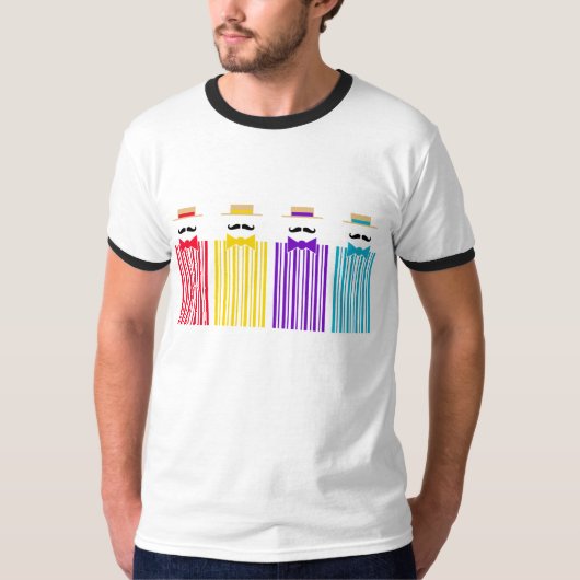 T-shirt de sonnerie de Dappers (Devant)