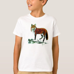T-shirt de sonnerie de Fox d'enfants