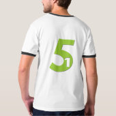 T-shirt de sonnerie de marche avant de "five-one" (Dos entier)