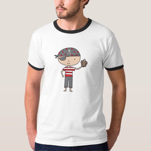 T-shirt de sonnerie de pirate (Devant)