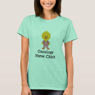 T-shirt de sonnerie de poussin d'infirmière