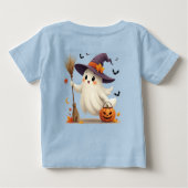 T-Shirt de sorcière fantôme mignonne Halloween Tod (Dos)