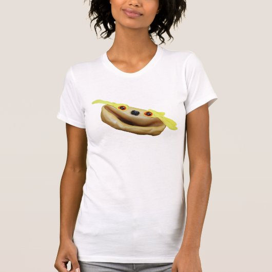 T-shirt de sourire de Chester (Devant)