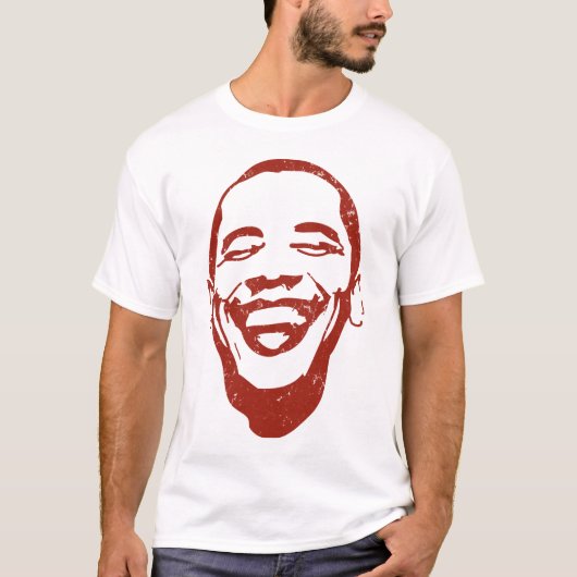 T-shirt "de sourire infectieux" d'Obama (Devant)