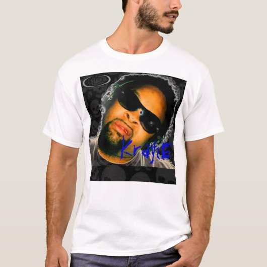 T-shirt de souteneur de Krazyman (Devant)