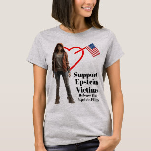 T-shirt de soutien aux victimes Epstein