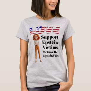 T-shirt de soutien aux victimes Epstein