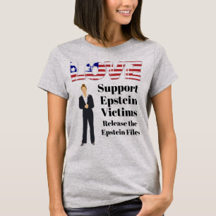 T-shirt de soutien aux victimes Epstein