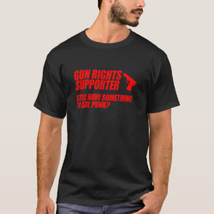 T-shirt de soutien de droites d'arme à feu