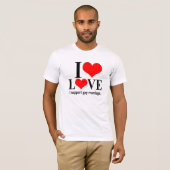 T-shirt de soutien de mariage homosexuel (Devant entier)
