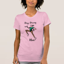 T-Shirt de soutien personnalisé "Reste Fort" |
