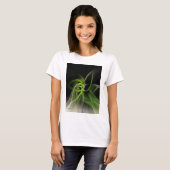 T-shirt de SpinArt de lame d'herbe (Devant entier)
