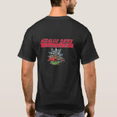 T-shirt de sport de noir d'entraînement de Hidalgo (Dos)
