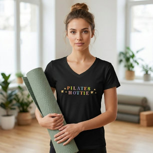 T-shirt de sport Pilates Hottie
