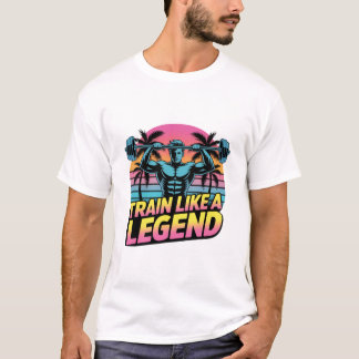 T-shirt de sport urbain légendaire