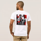 T-shirt de Spoutnik de garçon de Lil (Dos entier)