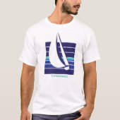 T-shirt de Square_Coronado de bleus de bateau (Devant)