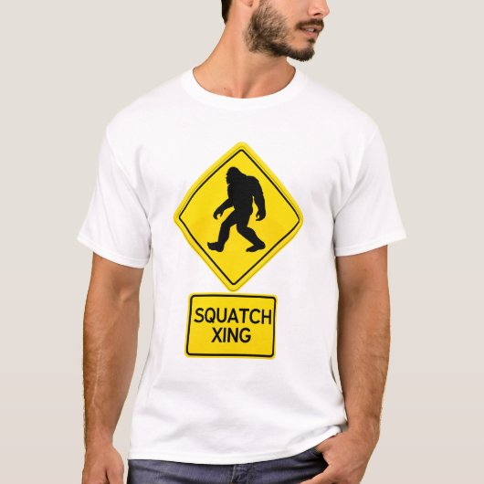 T-shirt de Squatch Xing (Devant)