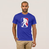T-shirt de Squatchin de ligue (Devant entier)