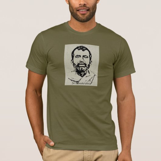 T-shirt de Sri Ramakrishna (Devant)