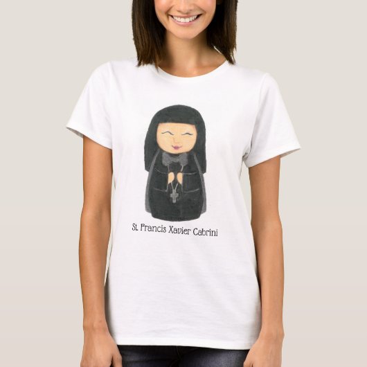 T-shirt de St Francis Xavier Cabrini (Devant)